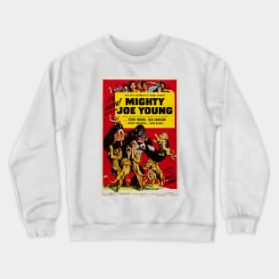 Mighty Joe Young 1953 Film Advertisement Retro Movie Crewneck Sweatshirt